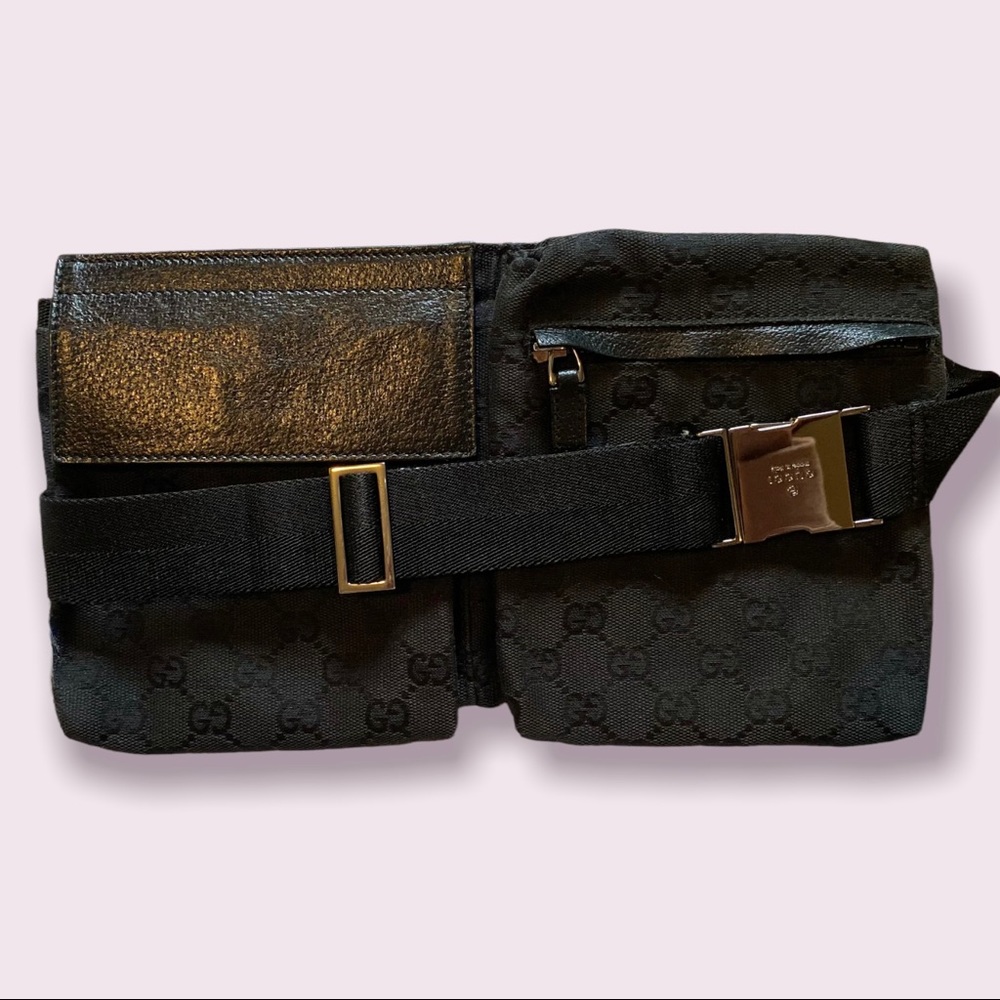 Vintage Gucci belt bag with Entrupy authentication